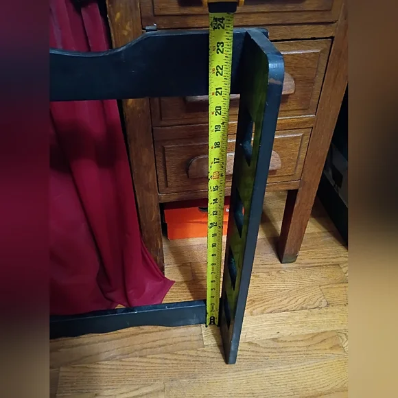 Black Wall Rack - Picture 11 of 13